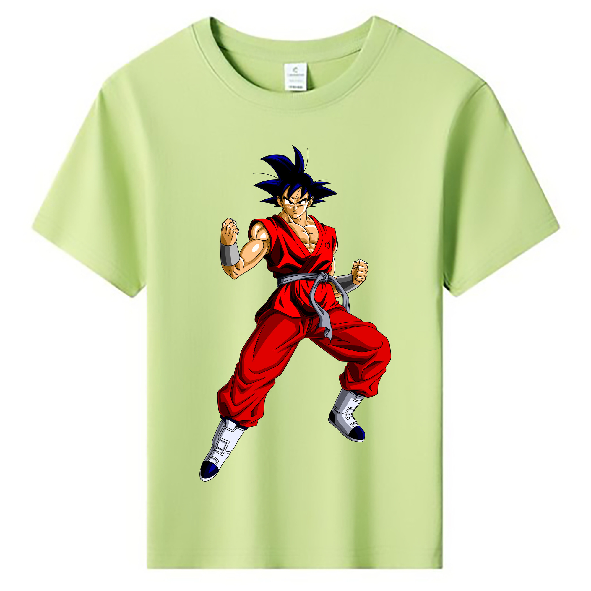（画像用） ドラゴンボール 孫悟空（そん ごくう）Son Goku カカロット DRAGON BALL Kakarotto 綿100％キッズTシャツ（フロントプリント）